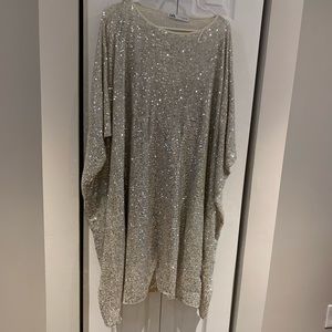 Sequin caftan dress
